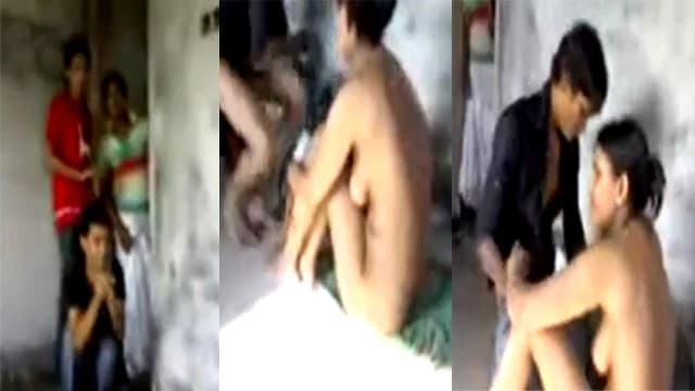 Couple Caught In Force Group Sex – Caught Video